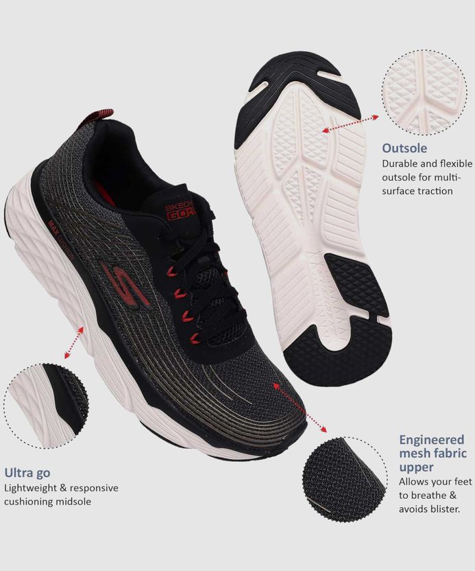 Skechers MAX CUSHIONING ELITE Men's Running Shoes - Image 8