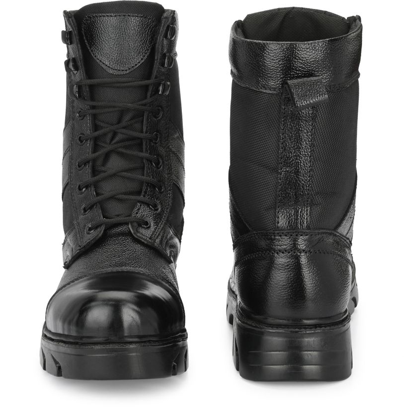 House of Common Genuine Leather Combat Army Boots for Men - Image 5
