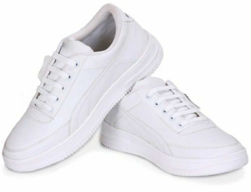 Xtoon White Men's Casual & Gym Sneakers - Image 4