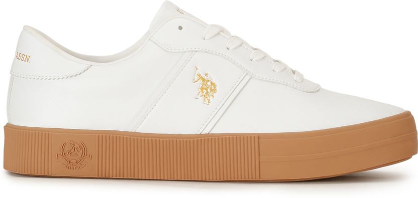 U.S. POLO ASSN. MEES 3.0 Men's White 7 Sneakers - Image 7