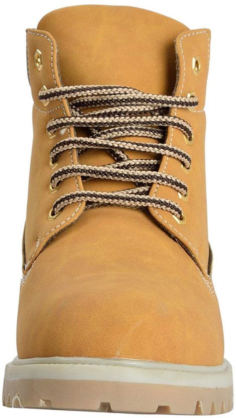 GOLAZO Men Casual High Top Shoes (Brown) - Image 4