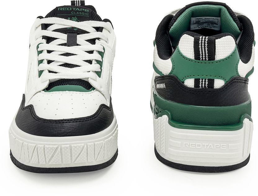 RED TAPE Men's Red Casual Sneakers - Image 4