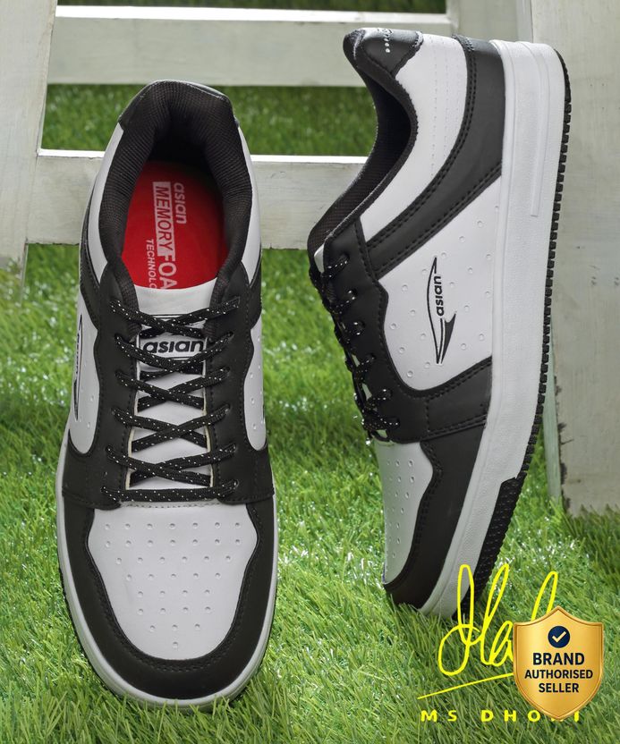 Asian Men's Flat Sole Memory Cushion Sneakers - Image 9