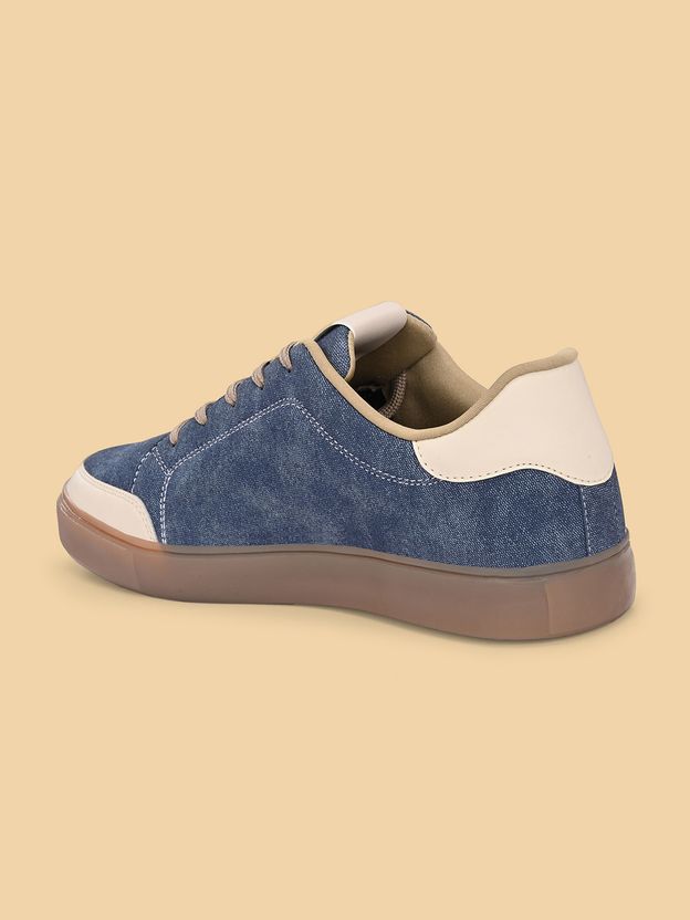 HRX by Hrithik Roshan HX-411 06 Men's Sneakers (Blue, Beige) - Image 6