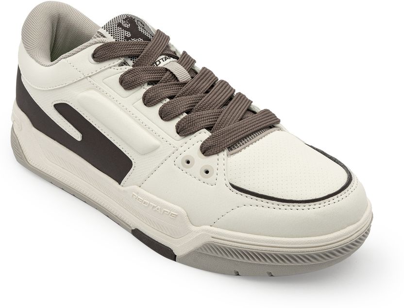 RED TAPE Men's Red Lifestyle Sneakers - Image 1