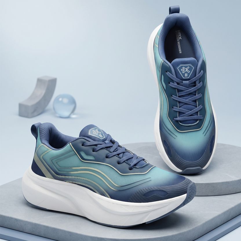 HRX by Hrithik Roshan Men's Running Shoes Blue 8 - Image 1