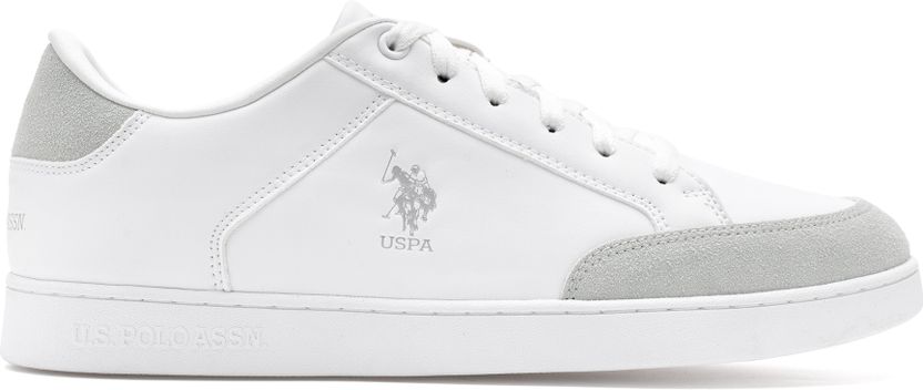 U.S. POLO ASSN. VANCER 2.0 Men's White Sneakers 9 - Image 6