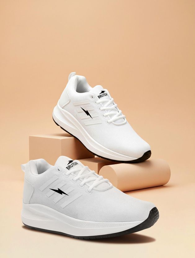 BRUTON URBAN-750 New Casual Shoes | Sneakers For Men (White , 9) - Image 1