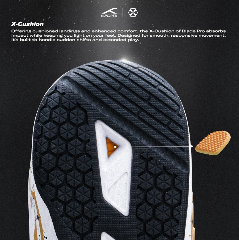 Hundred Blade Pro Non Marking Badminton Shoes - Image 5