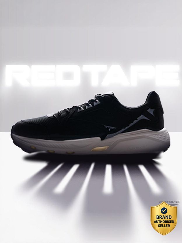 RED TAPE Pulse 25 Men's Red Casual Shoes - Image 1