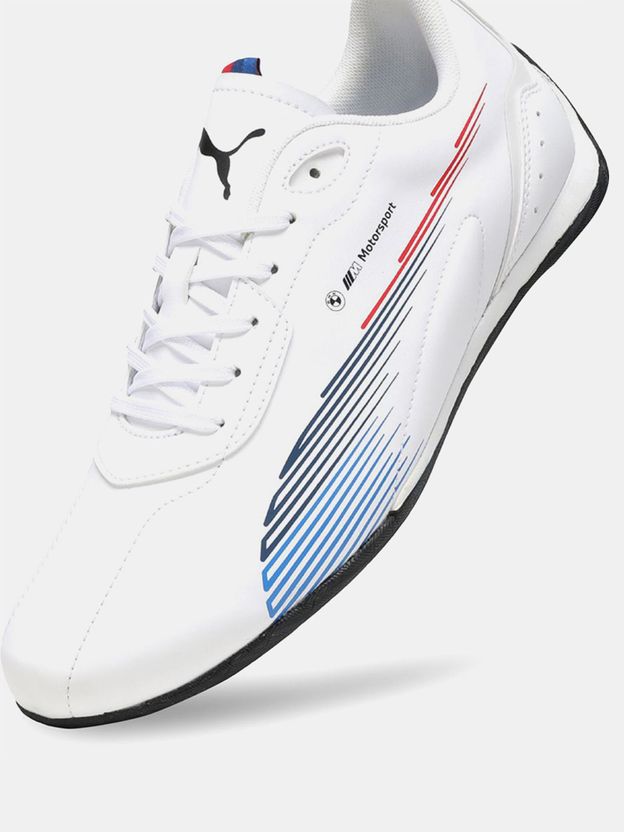 PUMA BMW M Motorsport Neo Cat 2.0 IN Men's Sneakers White 8 - Image 6