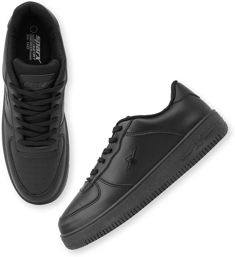 Sparx SM 1045 Men's Black Sneakers Size 9 - Image 5