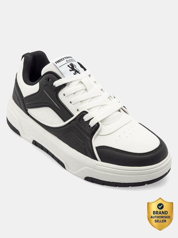 RED TAPE Men's Red Lifestyle Sneakers - Image 1