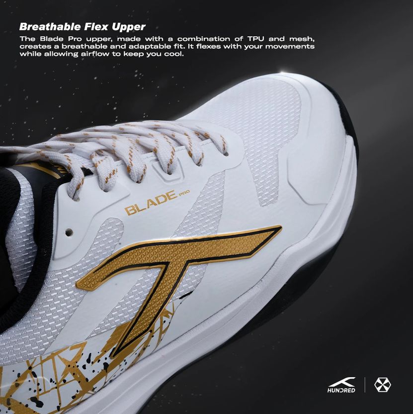 Hundred Blade Pro Non Marking Badminton Shoes - Image 3