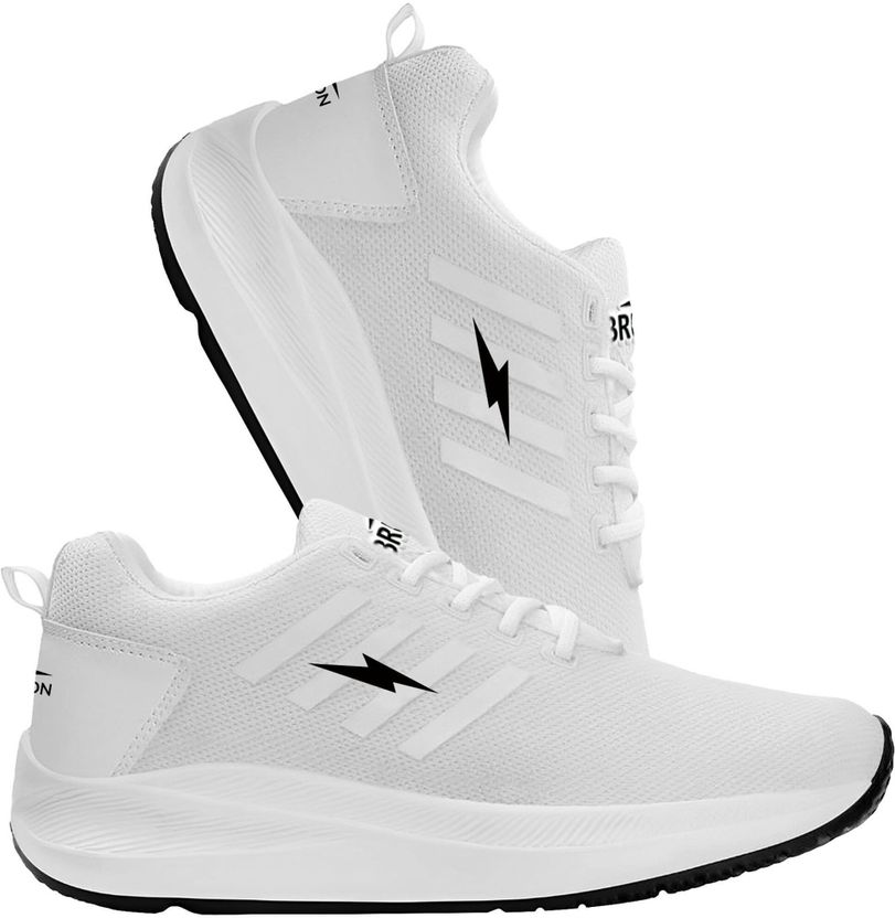 BRUTON URBAN-750 New Casual Shoes | Sneakers For Men (White , 9) - Image 5