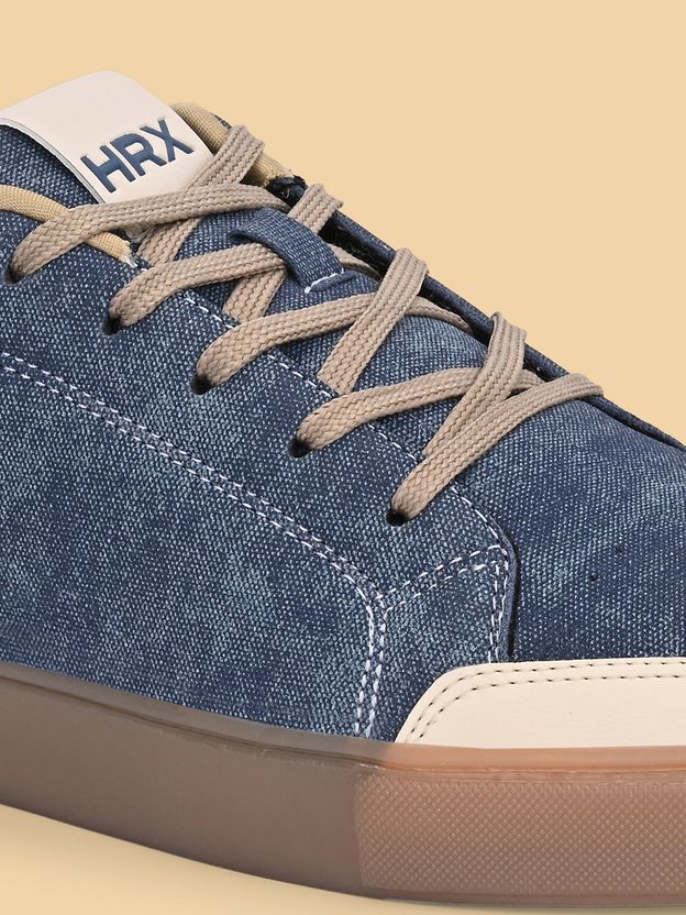 HRX by Hrithik Roshan HX-411 06 Men's Sneakers (Blue, Beige) - Image 5