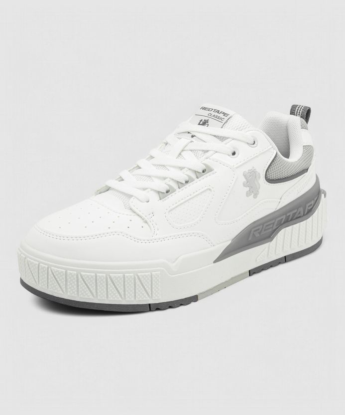 RED TAPE Men's Red Casual Sneakers - Image 5