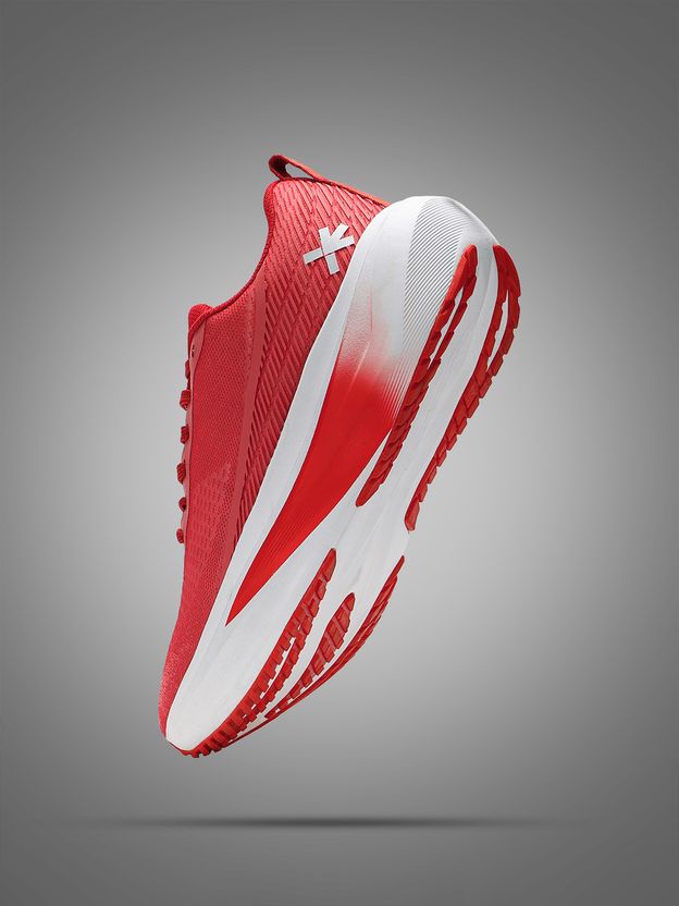 HRX by Hrithik Roshan Men Red Sneakers Size 8 - Image 2