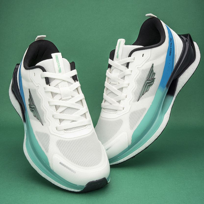 RED TAPE Men's Red Athleisure Sports Shoes - Image 6