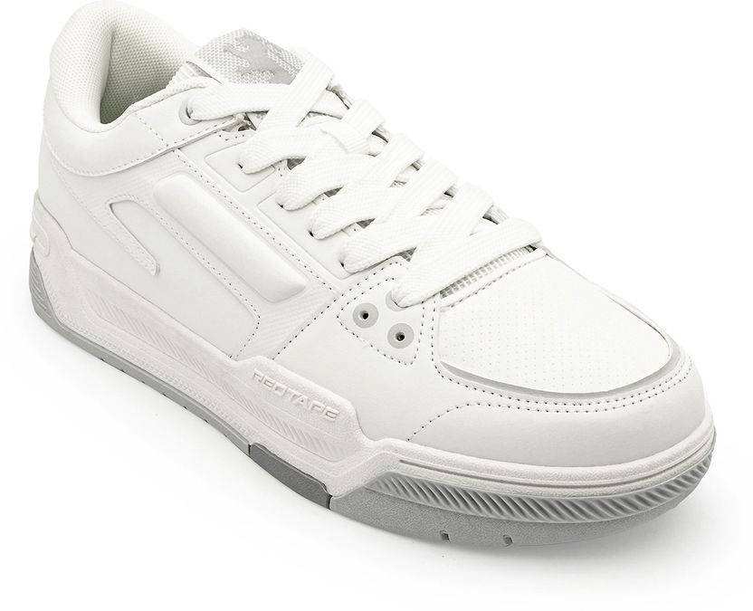 RED TAPE Men's Red Lifestyle Sneakers - Image 7