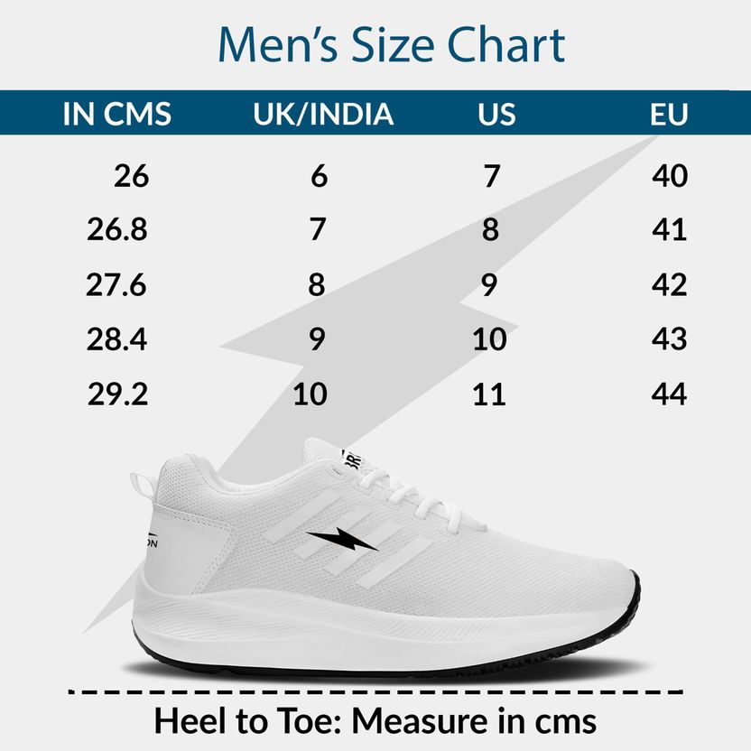BRUTON URBAN-750 New Casual Shoes | Sneakers For Men (White , 9) - Image 3