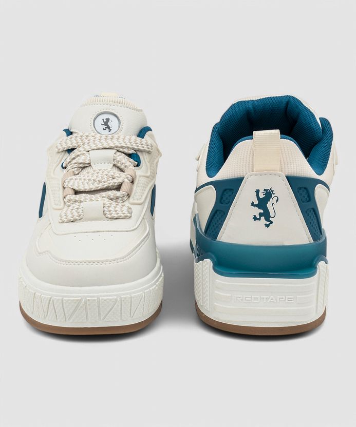 RED TAPE Men's Red Lifestyle Sneakers - Image 7