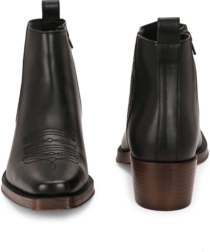 Delize CowBoy Ankle Boots For Men - Image 3