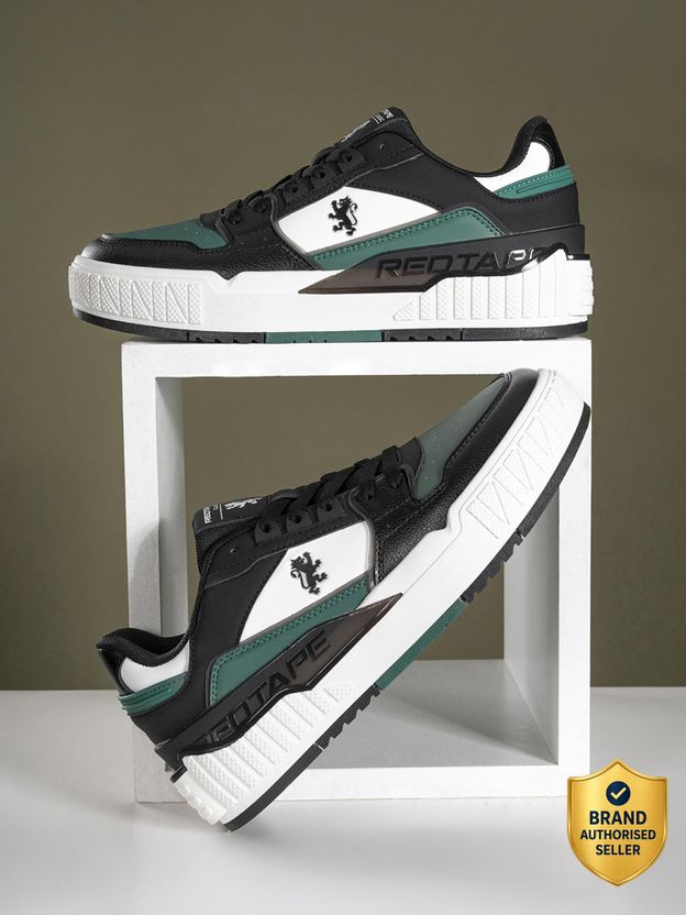 RED TAPE Black Shoes for Men - Image 1