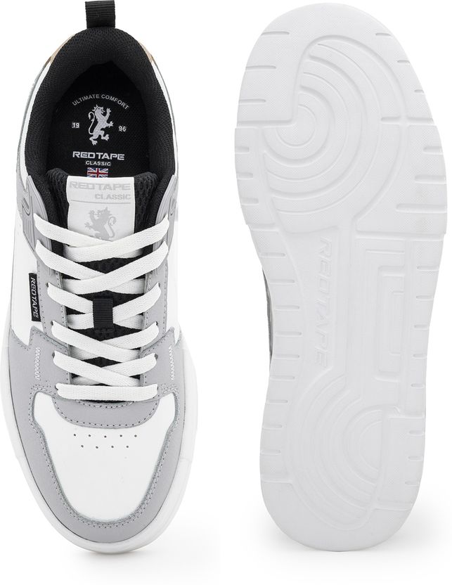 RED TAPE Men's Red Sneakers - Image 5