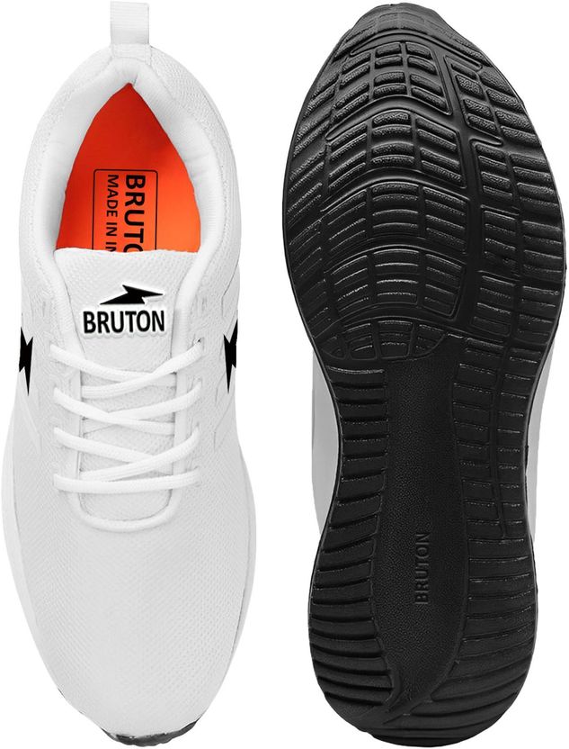 BRUTON URBAN-750 New Casual Shoes | Sneakers For Men (White , 9) - Image 4