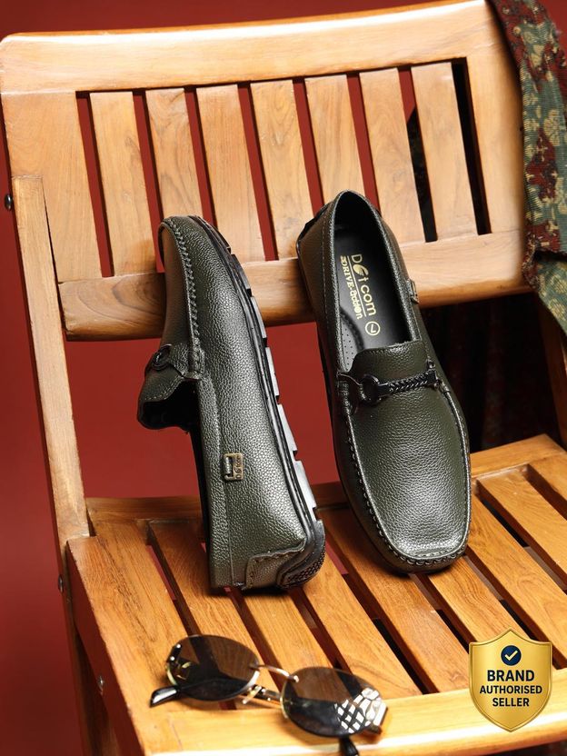 action Dotcom DRIVE-203 Men's Casual Slip-On Loafers - Image 1