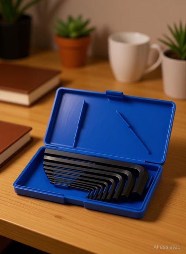 Kshivi 9 Pcs Hex Allen Key Kit - Image 3