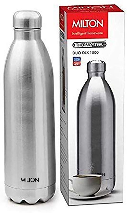 MILTON Duo DLX 1800 1700 ml Stainless Steel Flask - Image 3