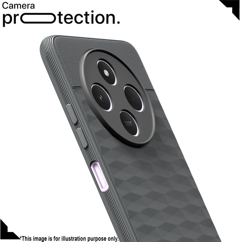 Luxecase Back Cover for Samsung Galaxy A17 5G, Grey - Image 4