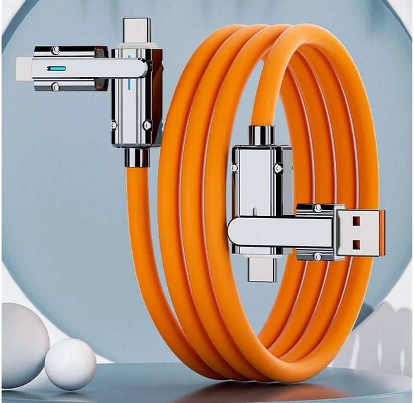 JNSM 4 in 1 Data Cable Fast Charging Portable Cord - Image 1