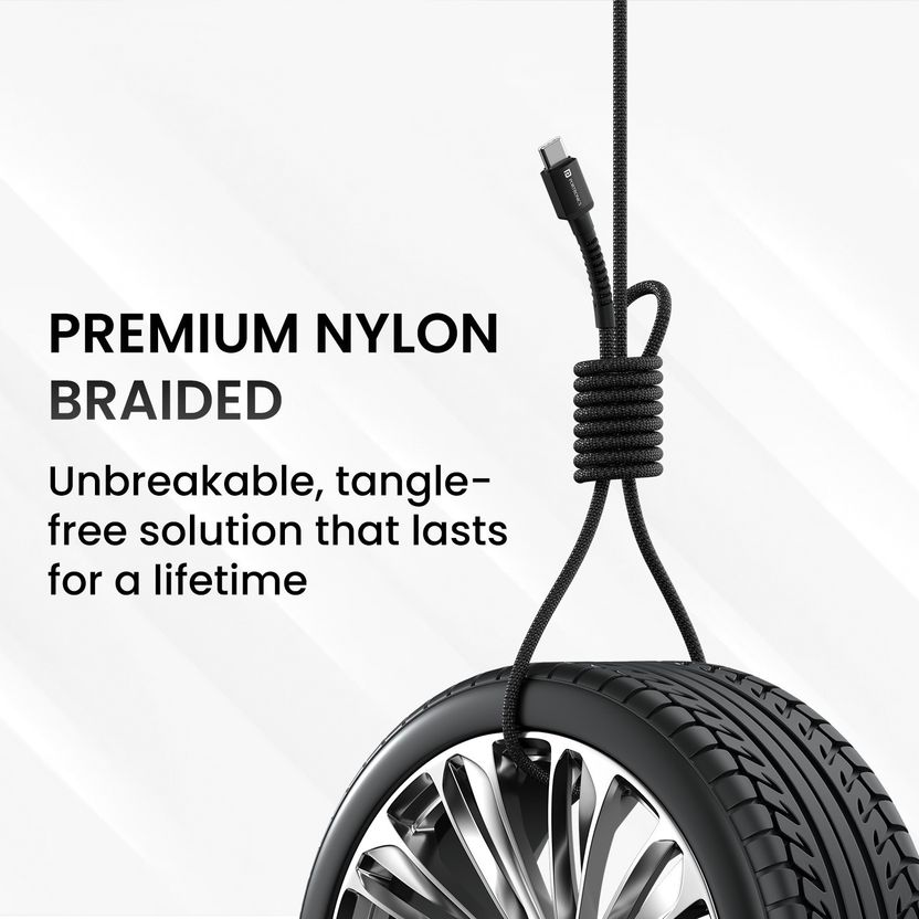 Portronics USB Type C Cable 3A 1m - Image 5