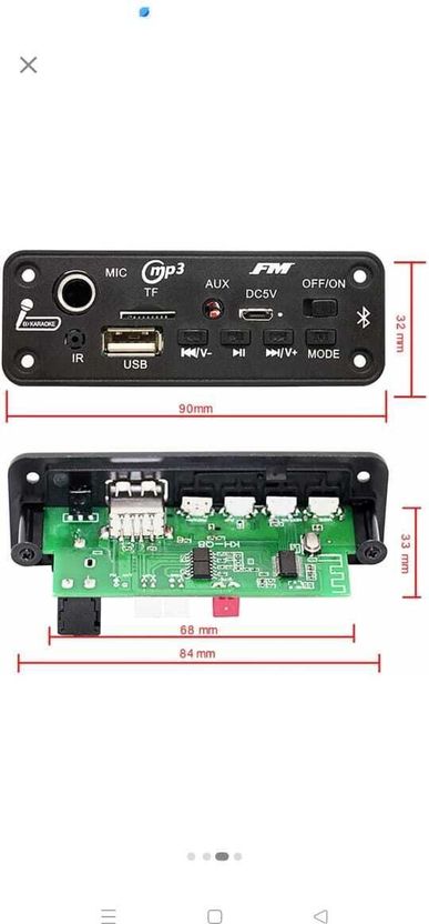DKGROW Bluetooth MP3 Module with 2400mAh Battery - Image 2