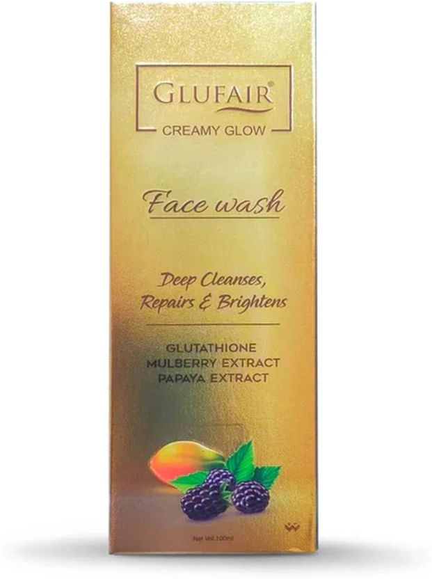 Glufair Creamy Glow Face Wash 100ml - Image 3