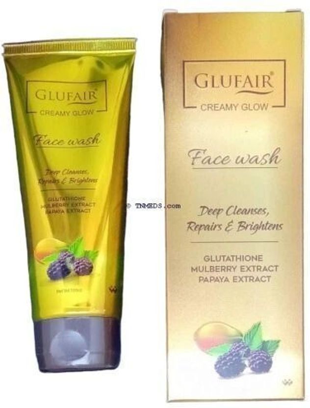 Glufair Creamy Glow Face Wash 100ml - Image 4
