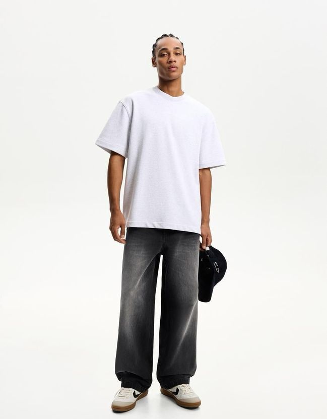 9XDenims Men Loose Fit Mid Rise Black Jeans - Image 3