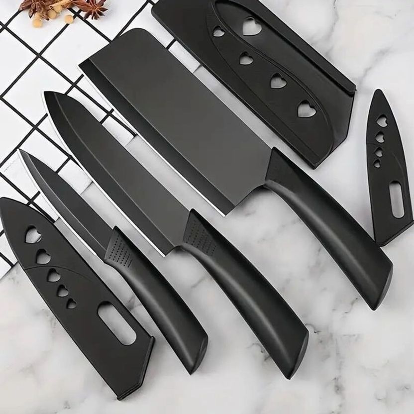 CAZINA Carbon Steel Knife Set (Pack of 3) - Image 5