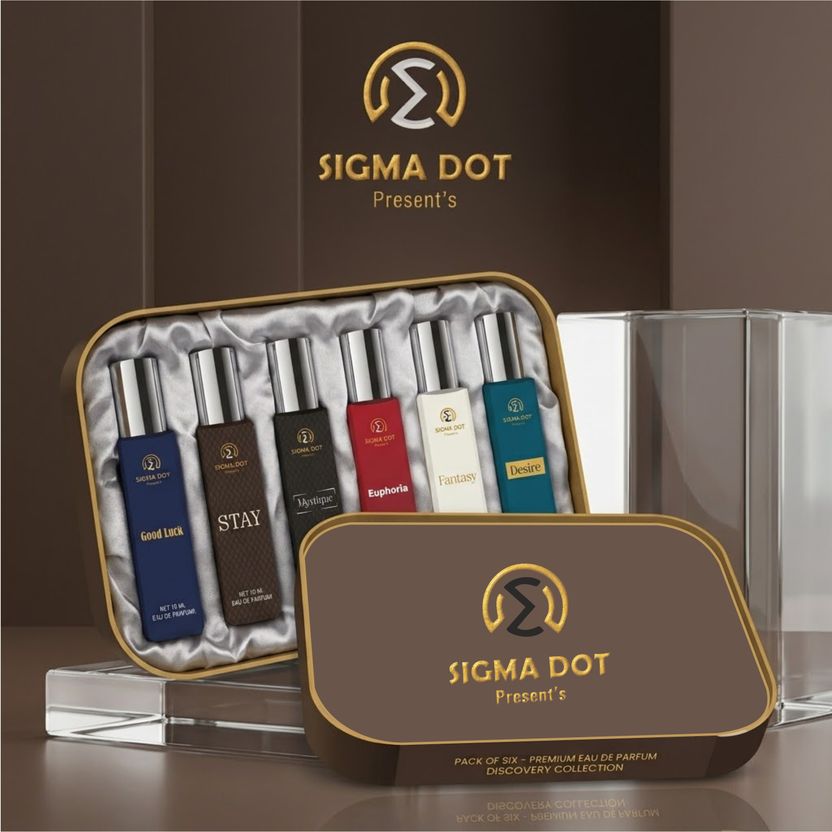 Sigma Dot Travel Perfume Pack of 6 x Pack of 6 · 10 ml (60 ml total) - Image 3