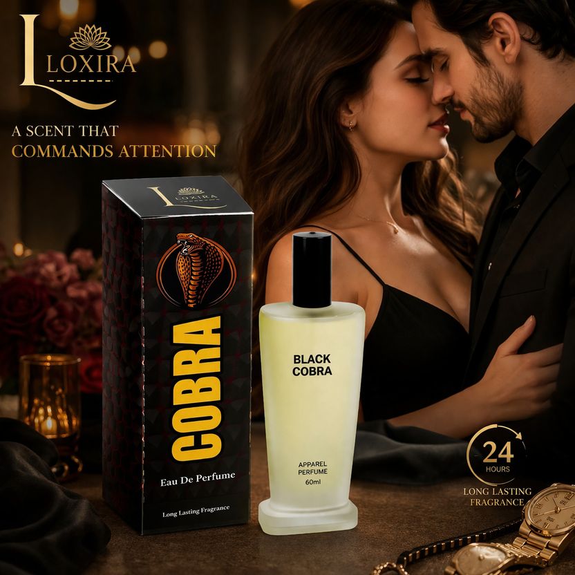Loxira Black Cobra Eau De Perfume 60ml - Image 7