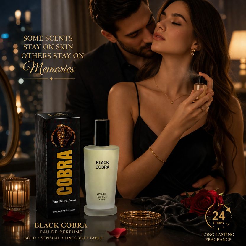 Loxira Black Cobra Eau De Perfume 60ml - Image 3