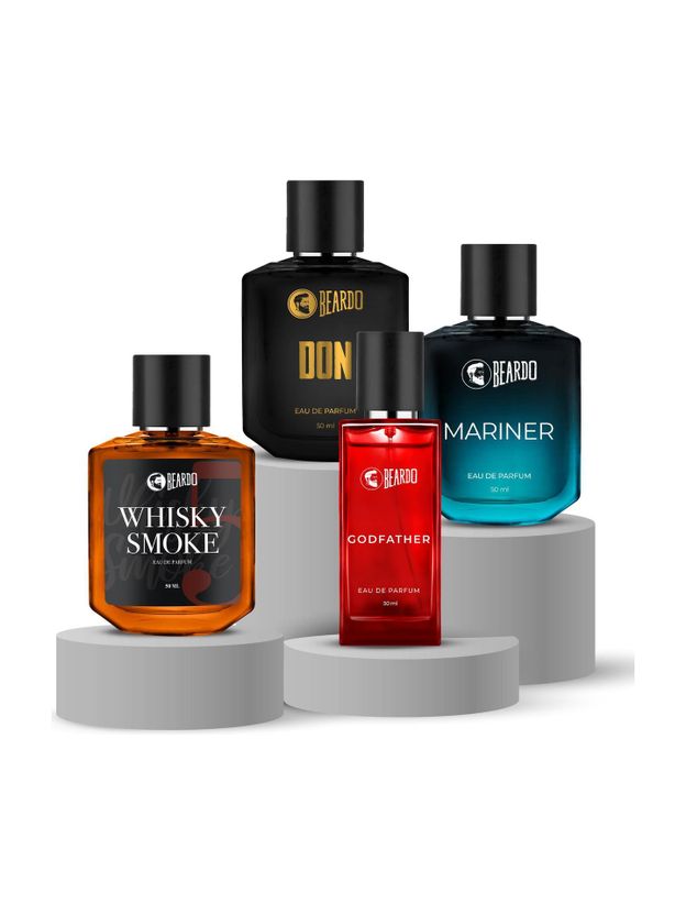 BEARDO Whiskey Smoke, Mariner, GodFather & Don Perfume - Image 3