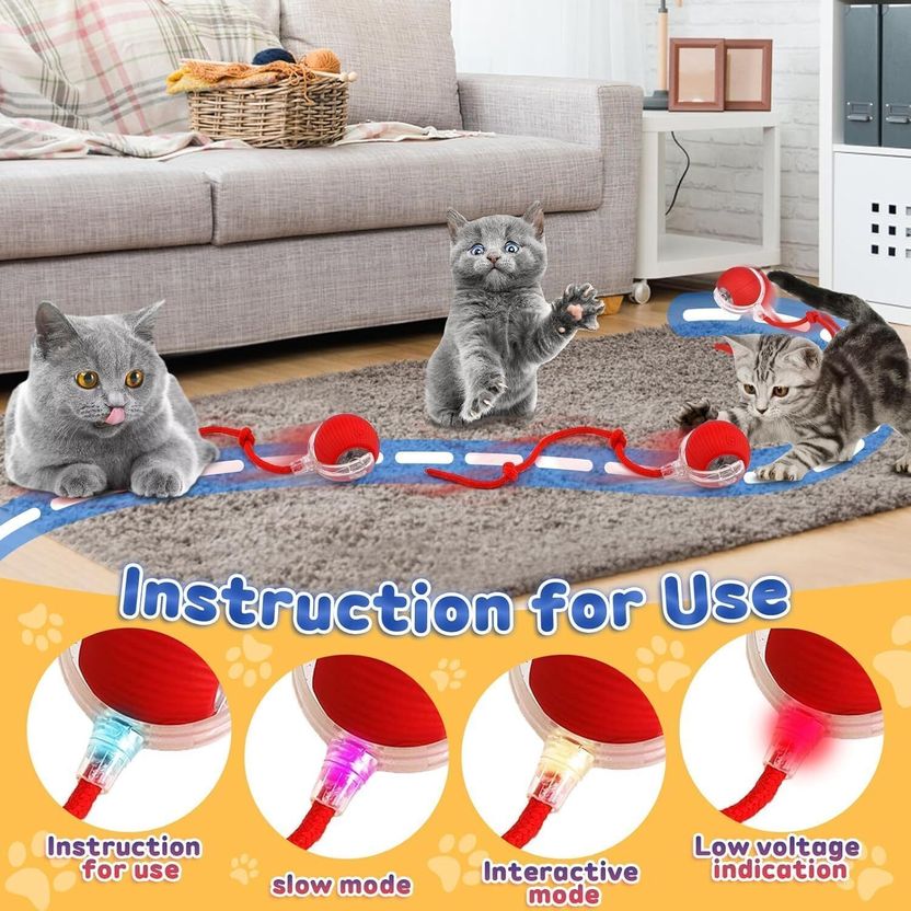 Vixora decorvaiz Silicone Chew Ball for Cats & Dogs - Image 3