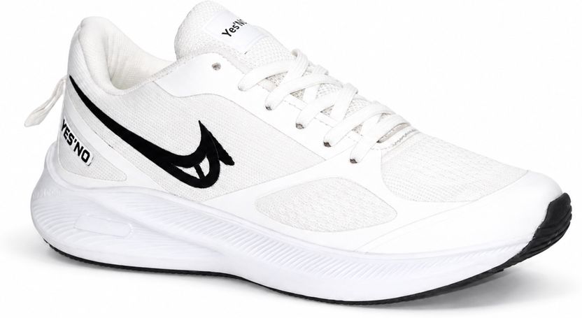Yes'No Men's Lightweight Mesh Lace-Up Sports Shoes - Image 1
