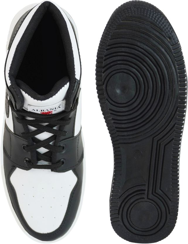 ALBANIA Men's Black Sneakers Size 10 - Image 2