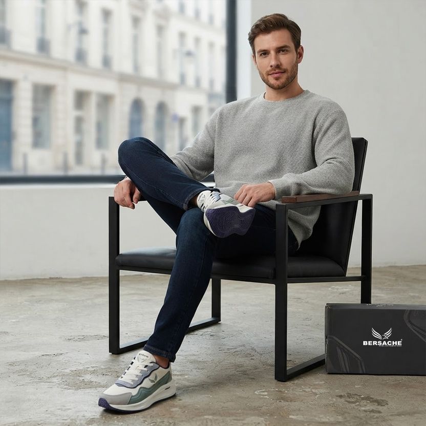 BERSACHE Men's Casual Sneakers - Image 5