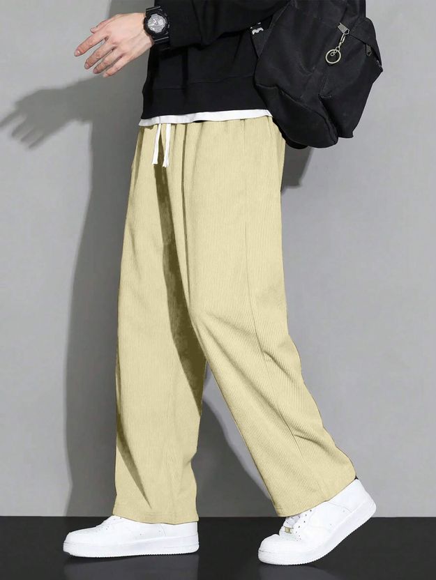 COMBRAIDED Loose Fit Men Multicolor Trousers - Image 5